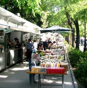 Madrid Becomes Book Country--the Annual Book Fair Along Paseo del Prado
